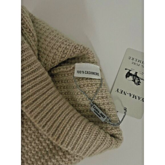 YAMA-NEY 100% Pure Cashmere Hat NWT